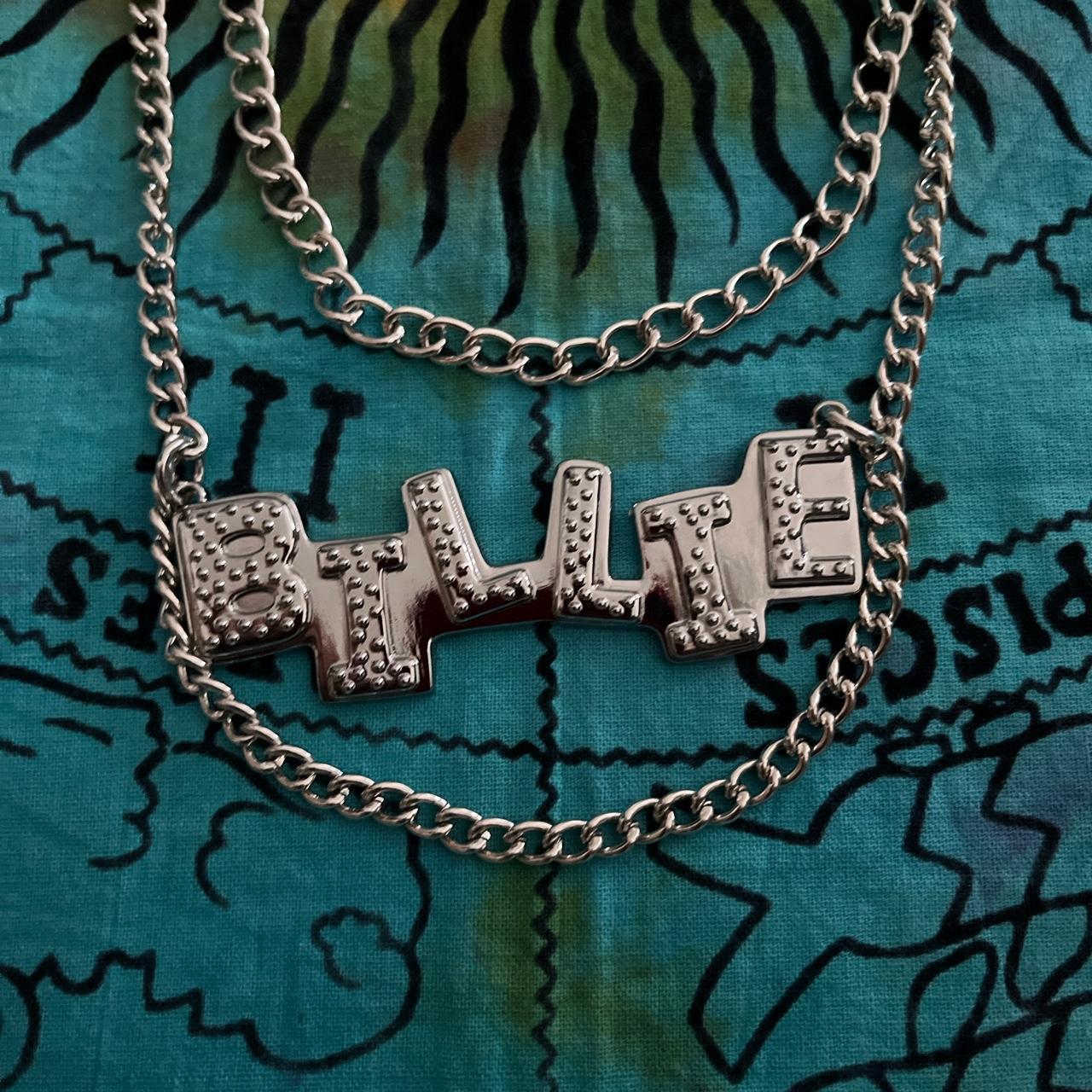 Billie eilish long chain on sale necklace