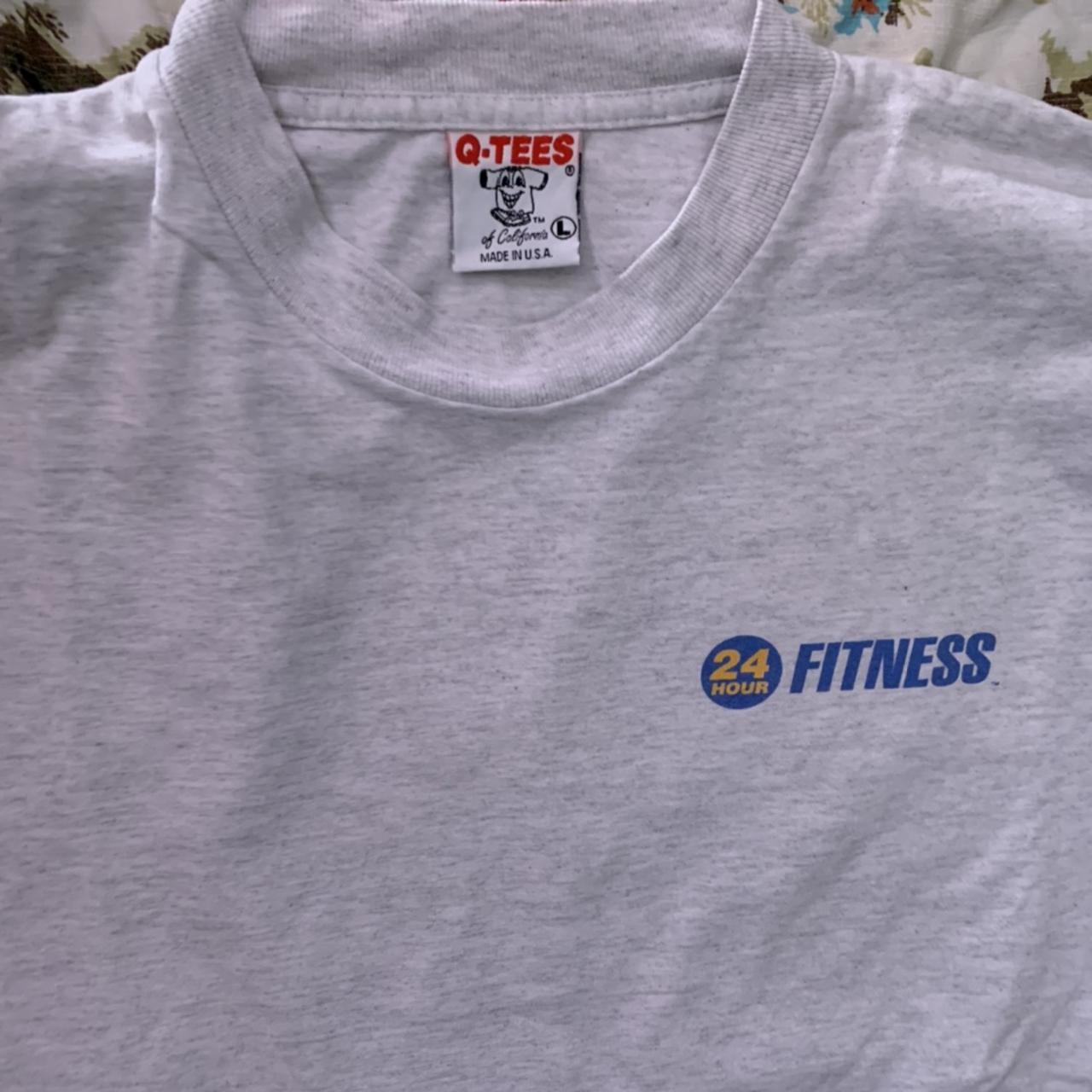Vintage 24 Hour Fitness T shirt circa 1997 ok - Depop