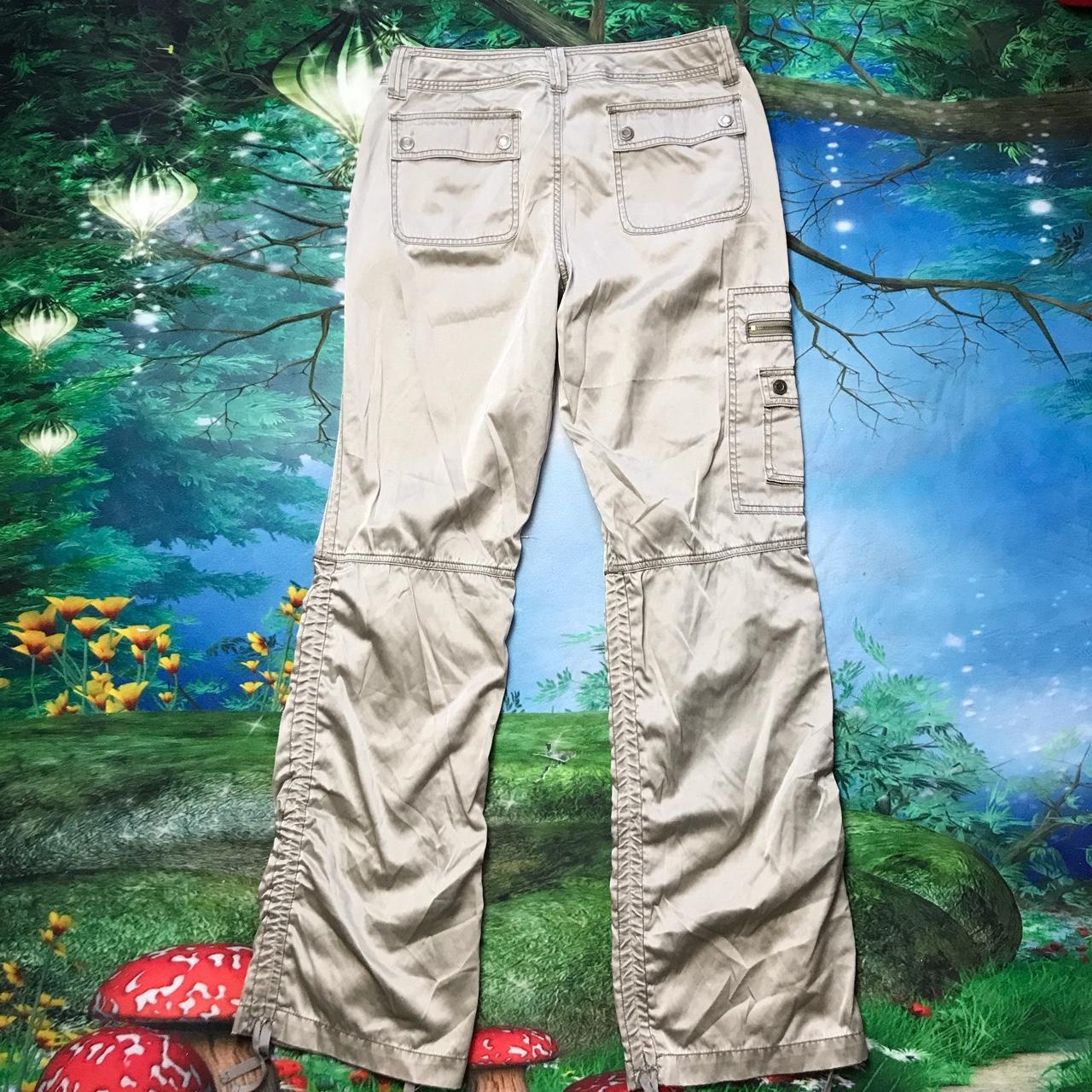 shiny cargo pants
