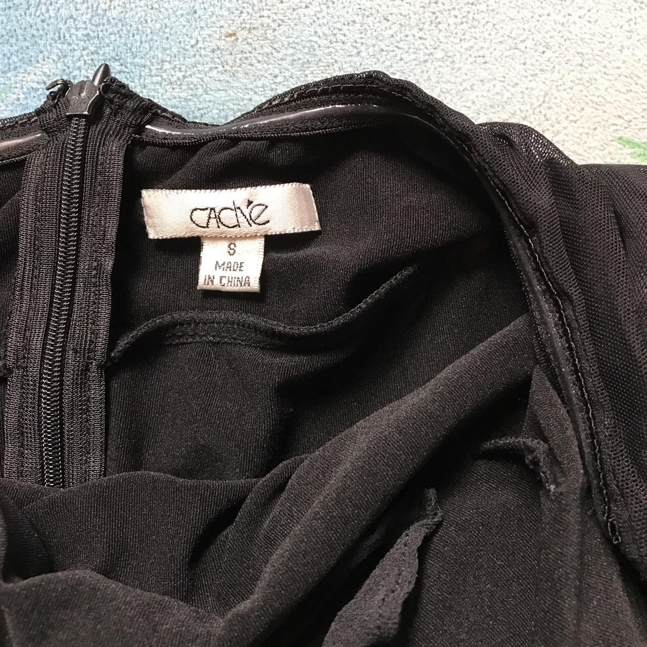 Vintage black halter top. Adjustable tie behind the... - Depop