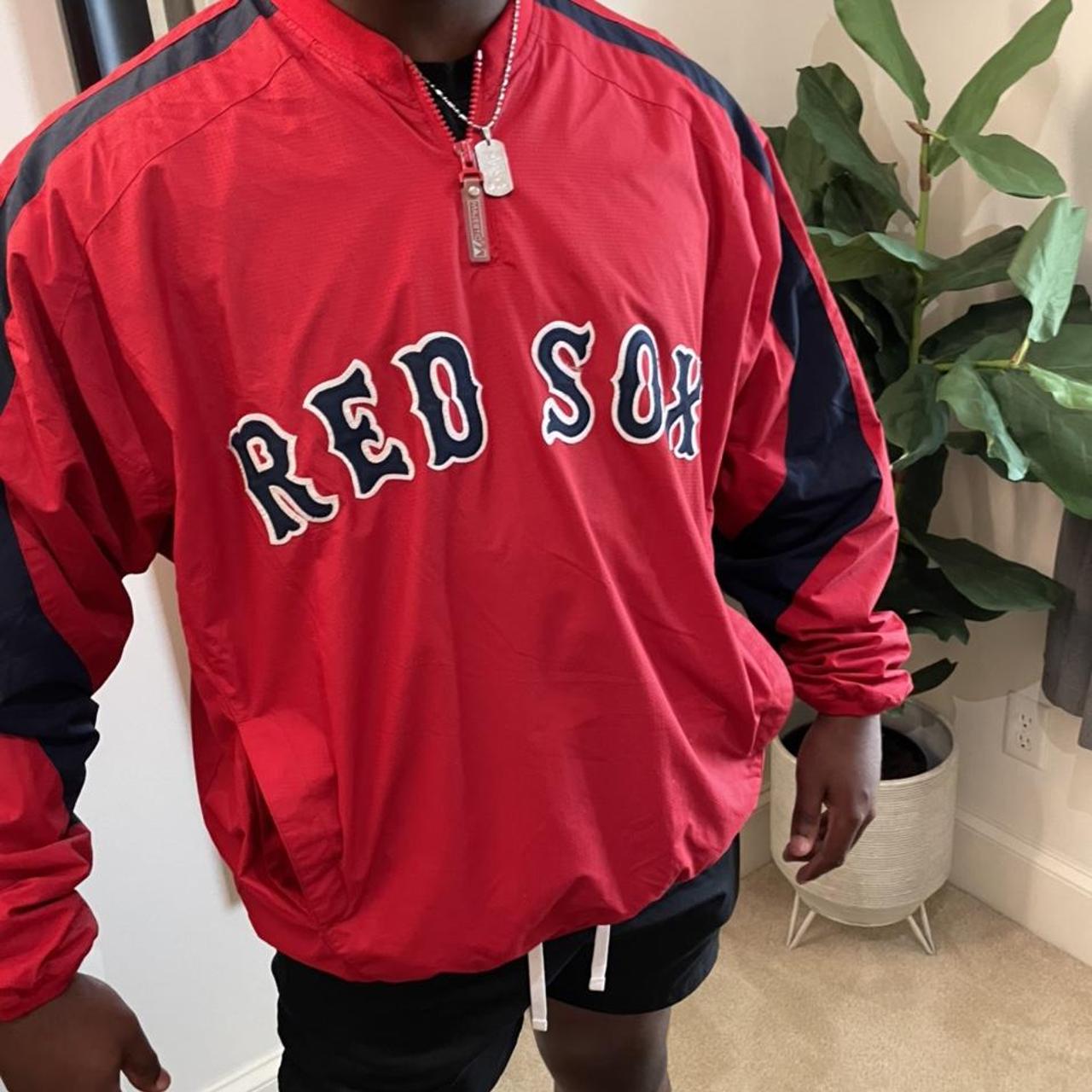 red sox quarter zip