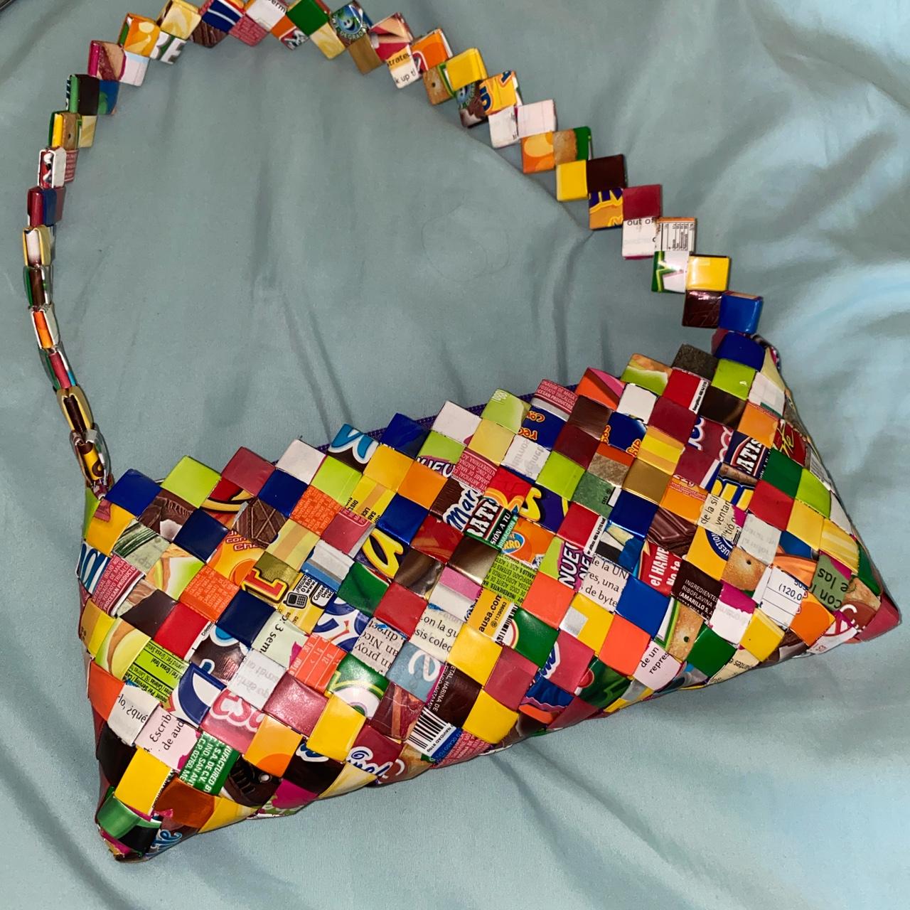 candy wrapper purse