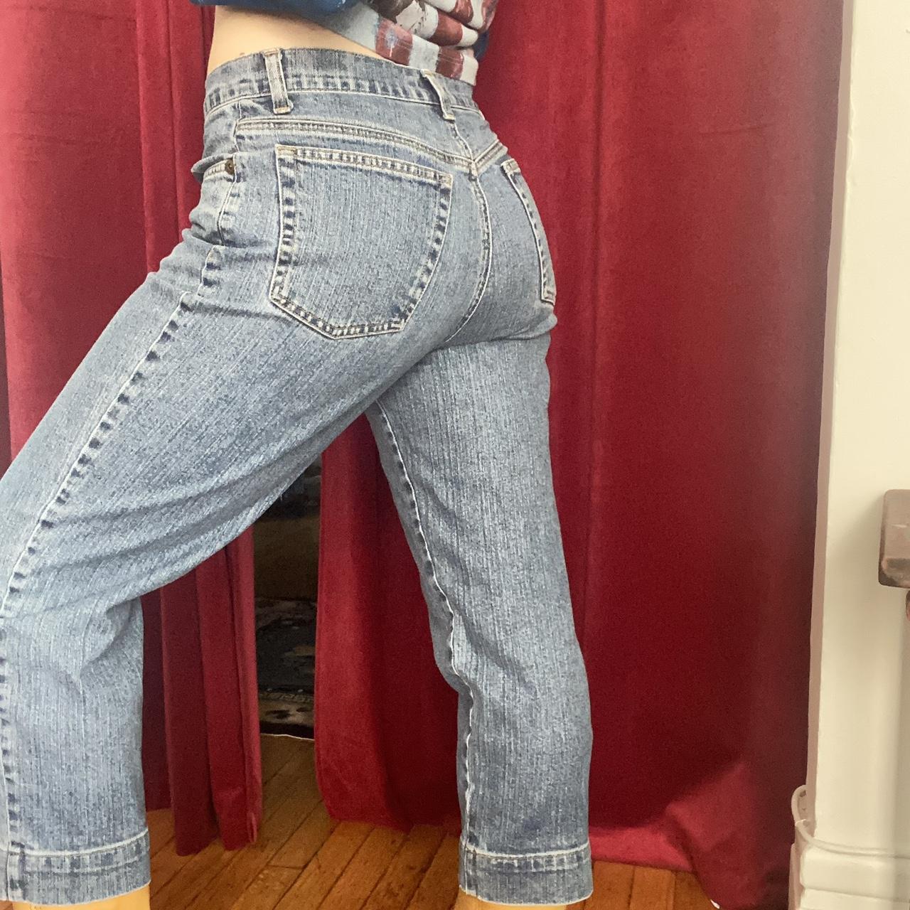 Vintage capri blue jeans 👖🫶 perfect for wearing with... - Depop