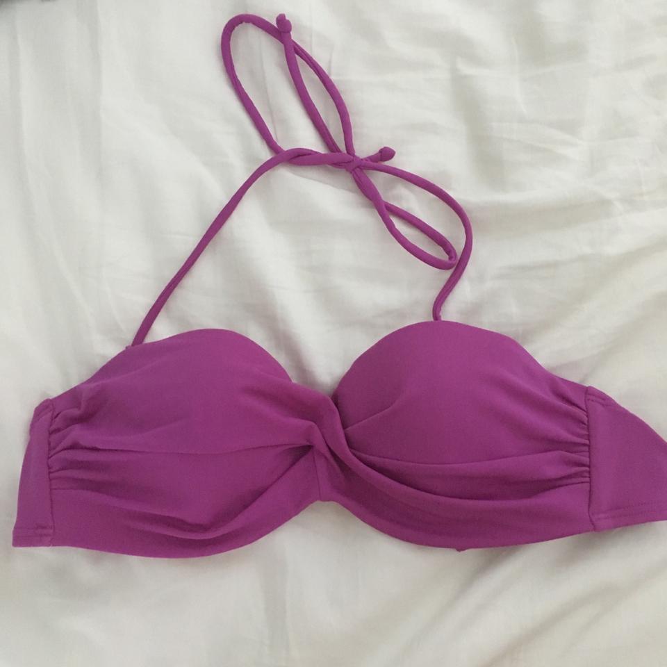 victoria's secret / pink bikini swim top, ultra - Depop