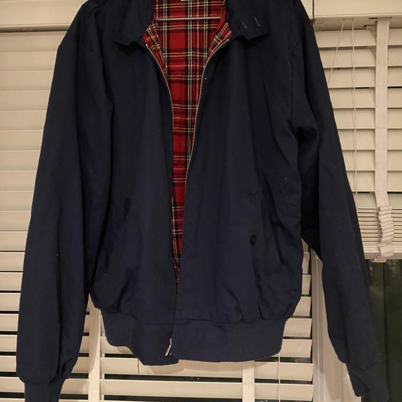 bomber jacket tartan inside