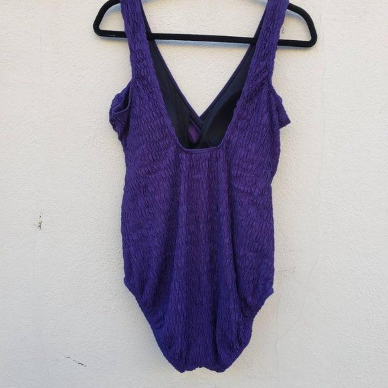 Miraclesuit Women's Purple Bodysuit (4)