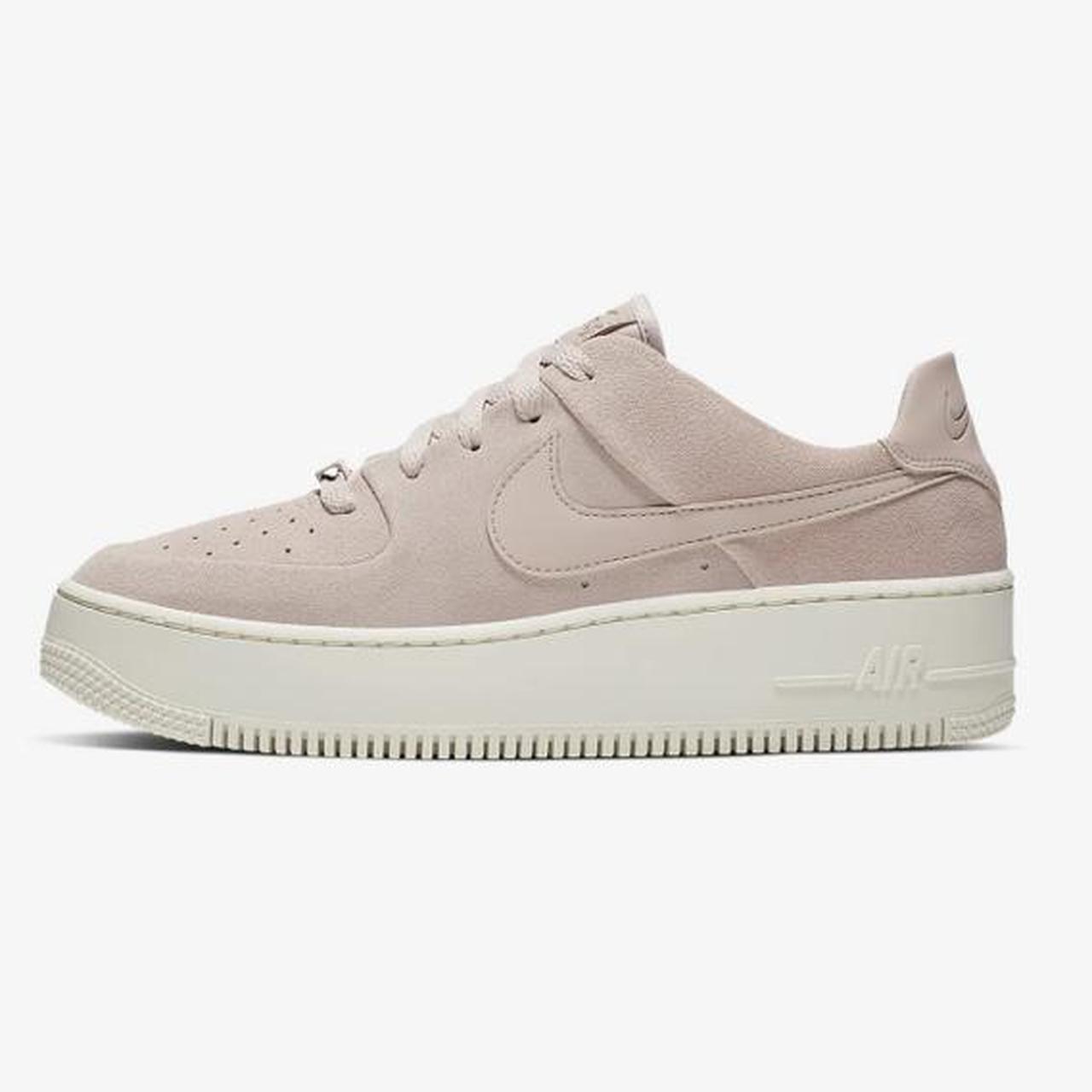 Nike air force 1 outlet sage low pink suede