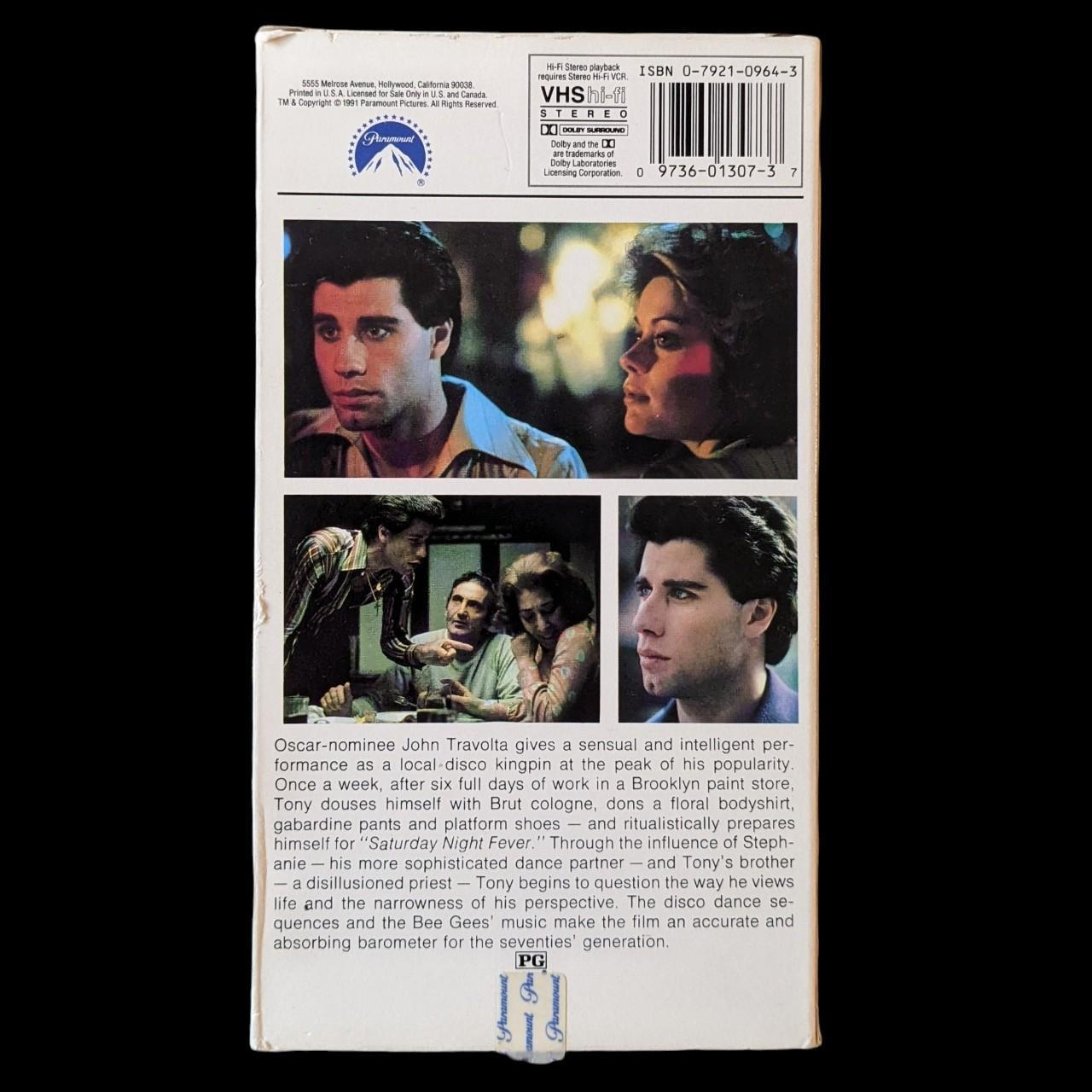 70s movie 1977 Saturday Night Fever VHS John... - Depop