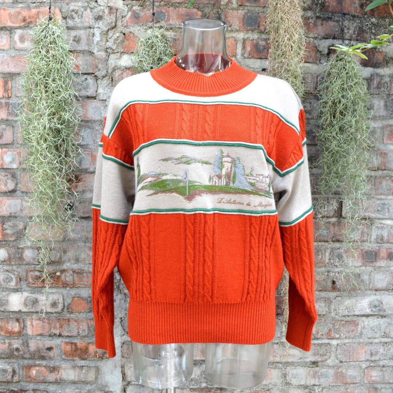 Balenciaga deals orange sweater