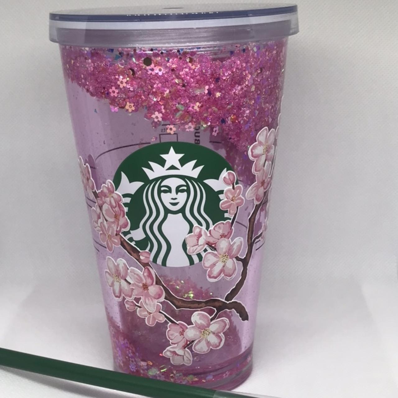 Cherry blossom Pink Cold Cup Starbucks Tumbler