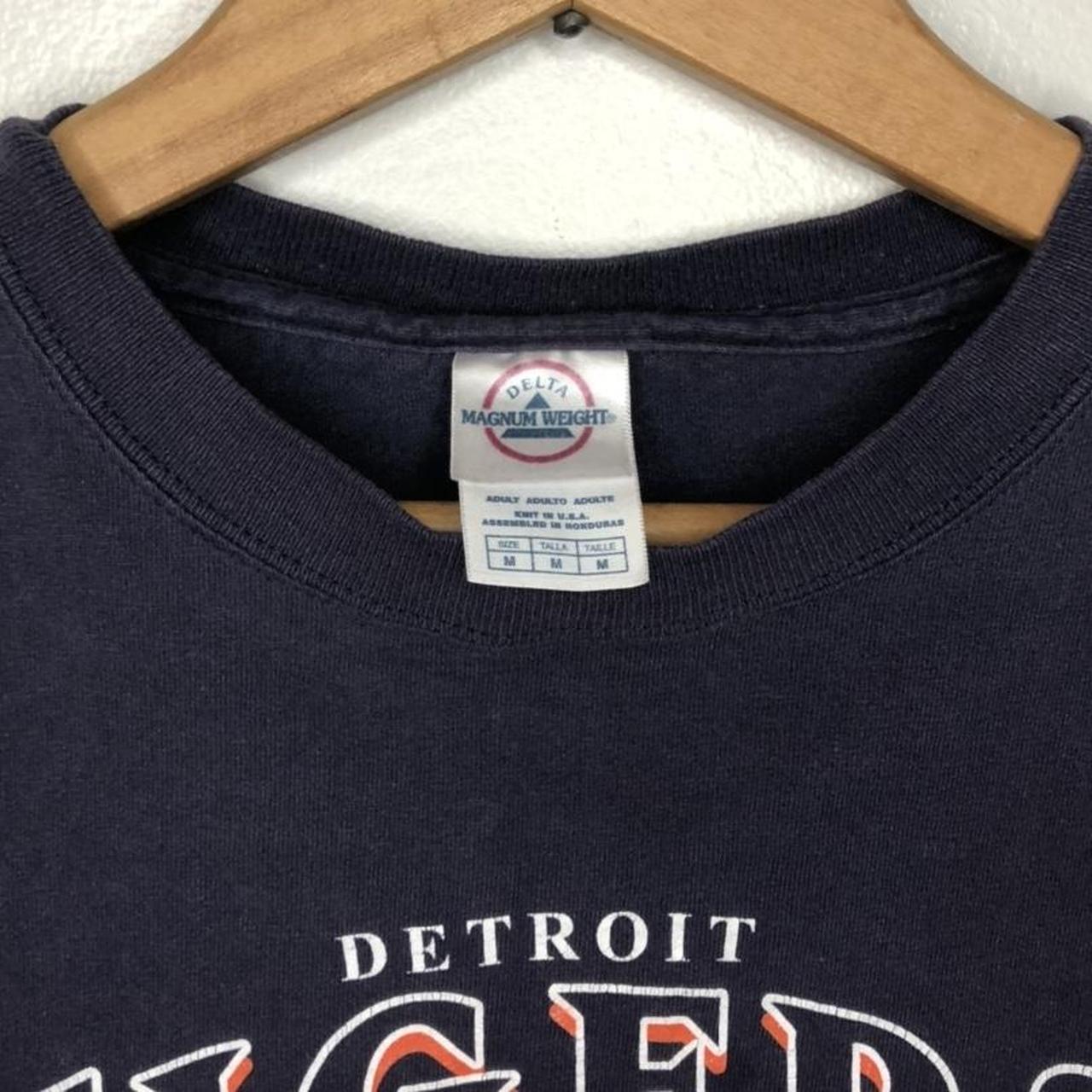 Y2K Detroit Tigers baseball shirt, great condition - Depop