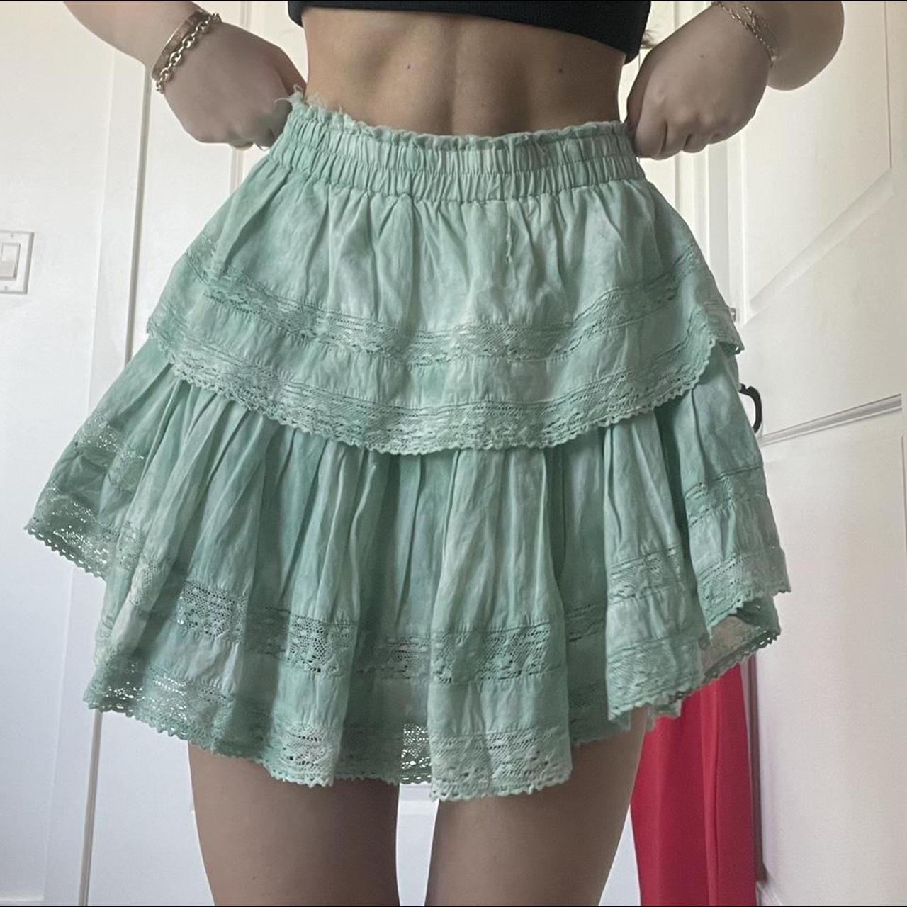 american eagle love shack fancy skirt