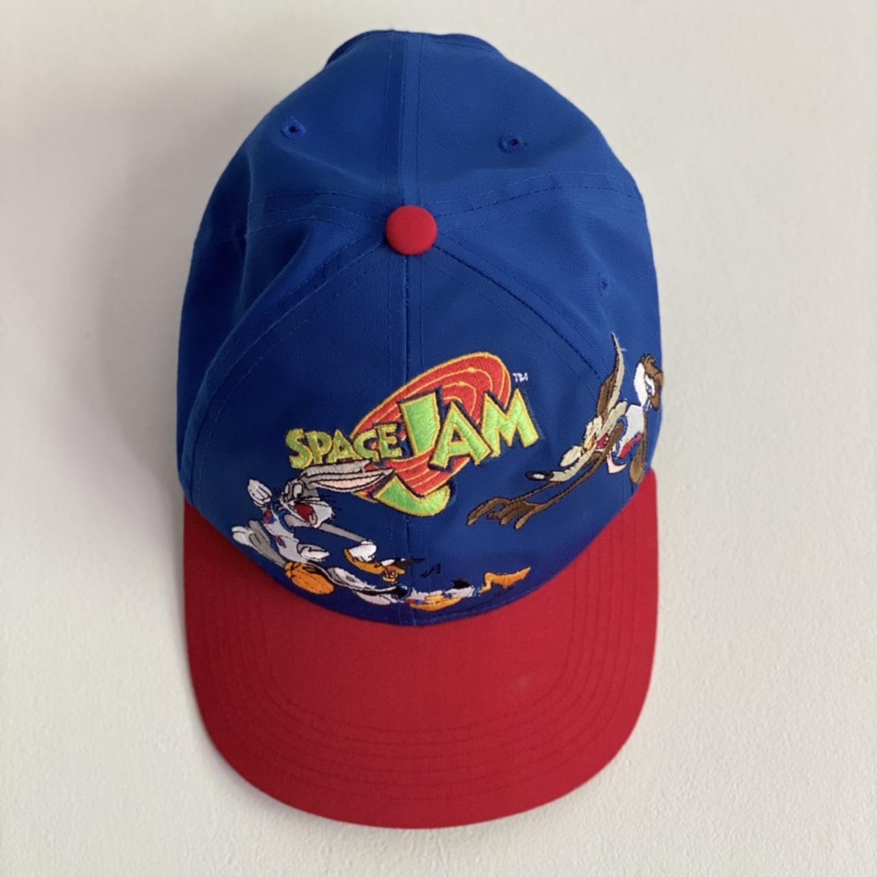 Crazy 90’s Warner Bro’s Space Jam SnapBack hat,... - Depop