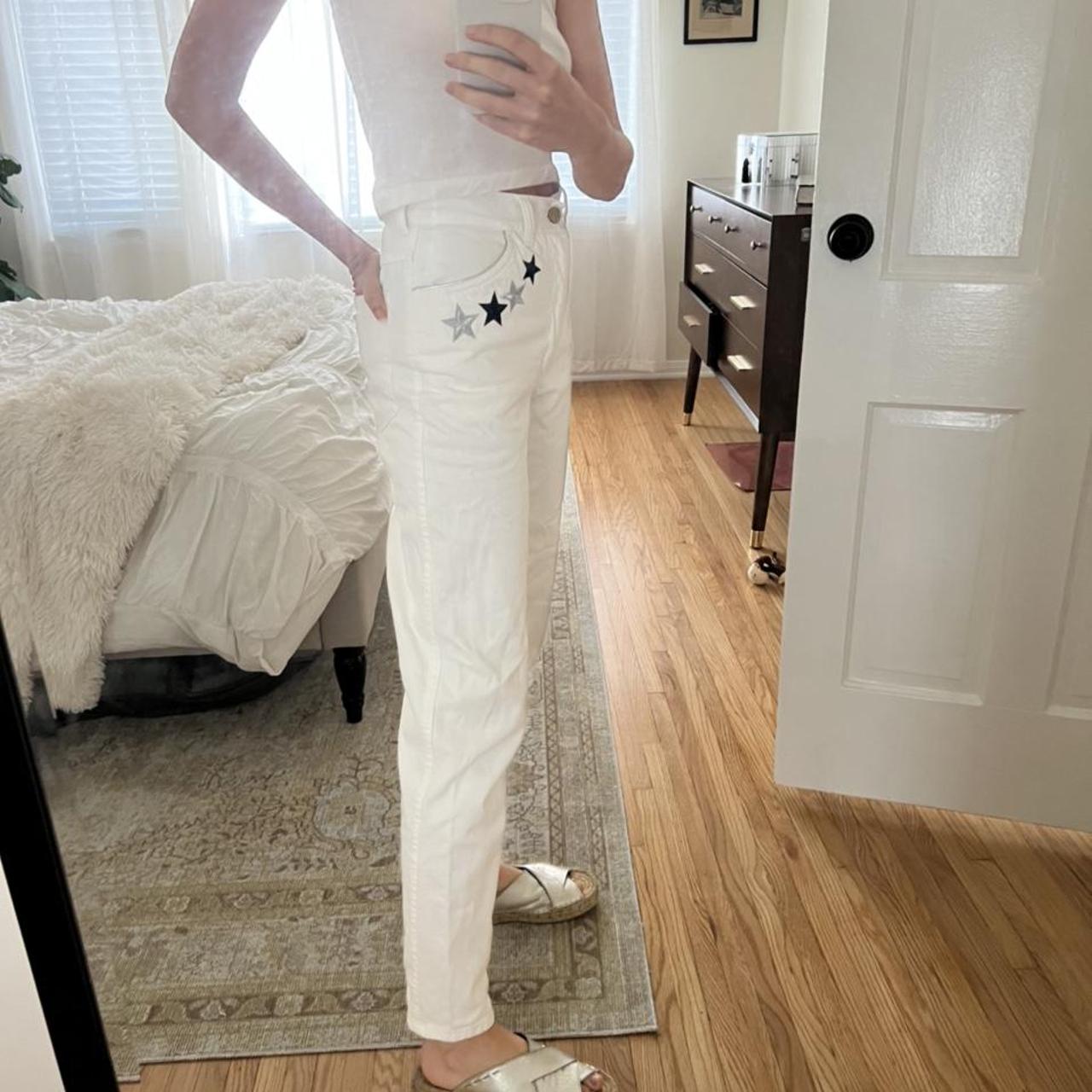 Escada store white jeans