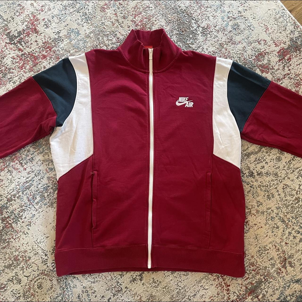 mens burgundy nike sweatshirt