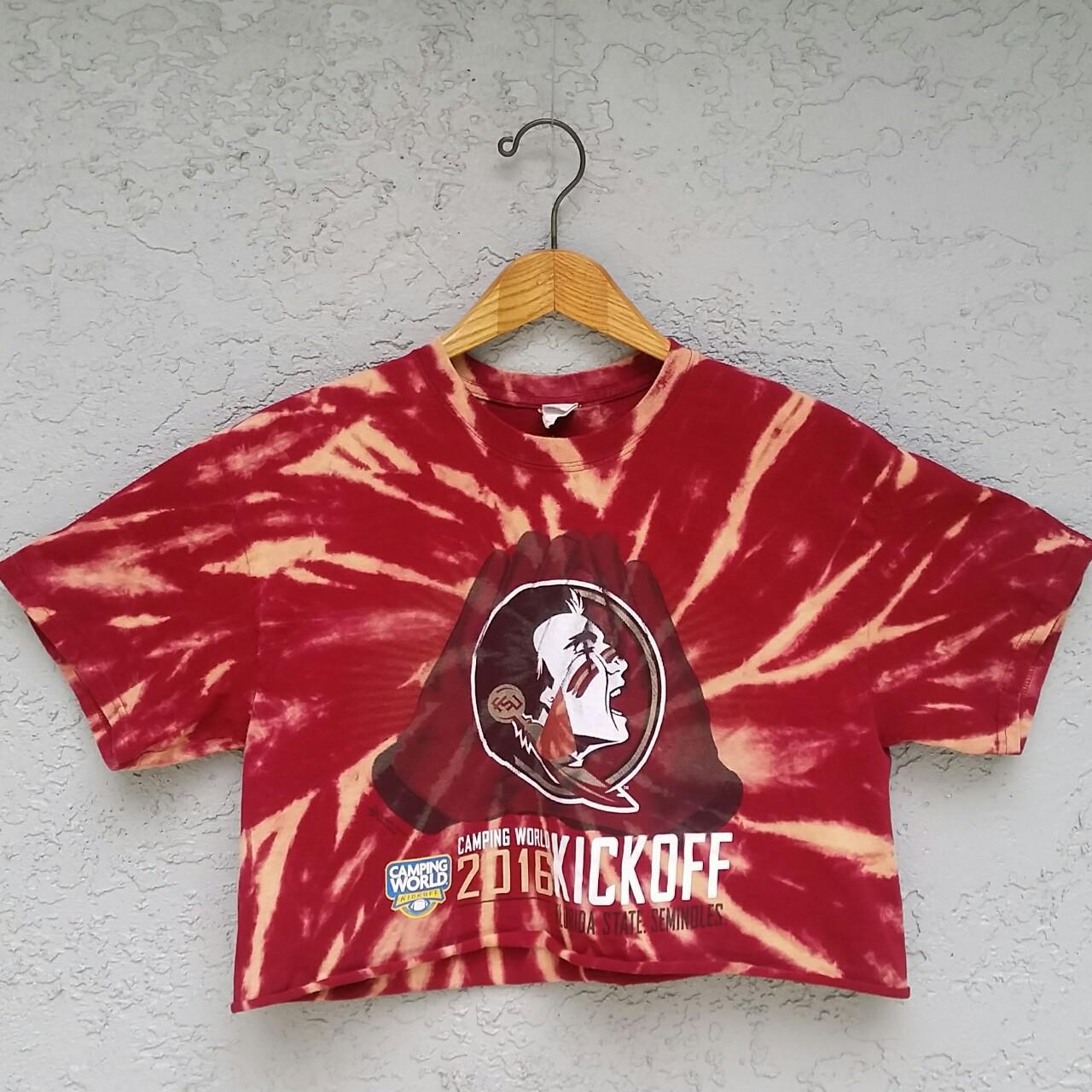 tie dye fsu shirt