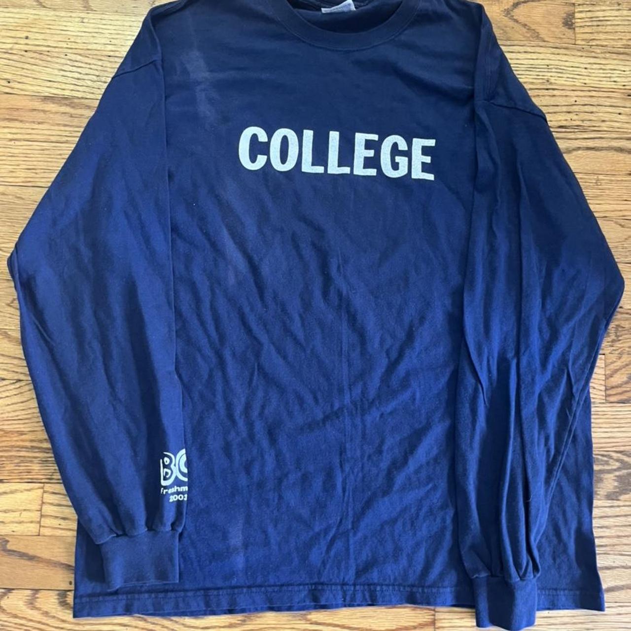 2003 Boston College Freshman Sweatshirt size... - Depop