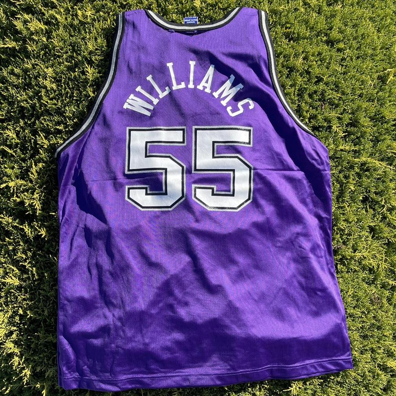 Vintage Sacramento Kings Jason Williams Champion Basketball Jersey