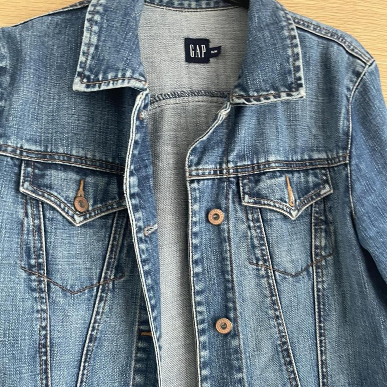 Gap denim jacket Worn quite a bit but still in... - Depop