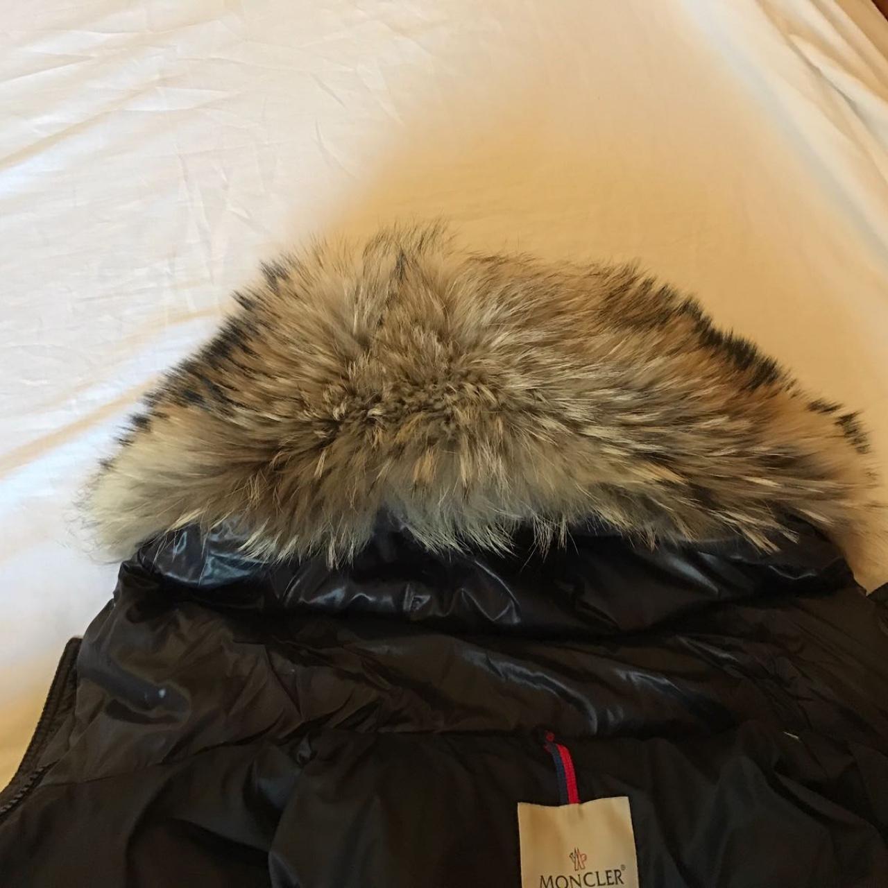 Piumino #moncler originale taglia III nero Depop