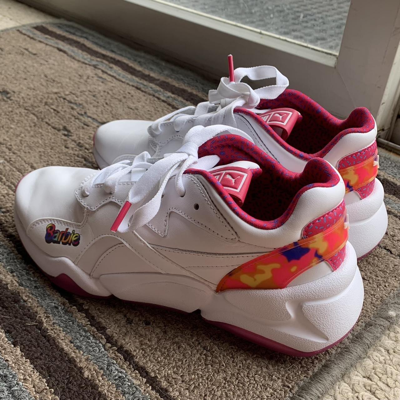 puma x barbie trainers