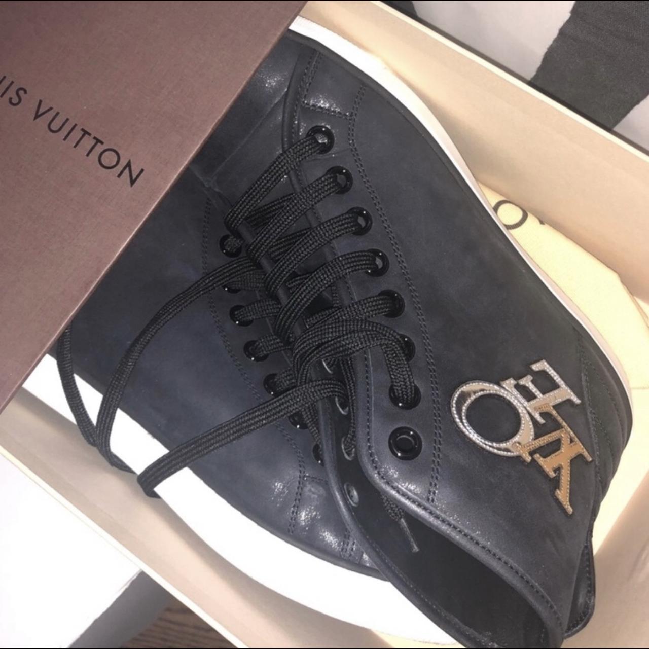 Authentic Louis Vuitton converse-style sneakers. - Depop