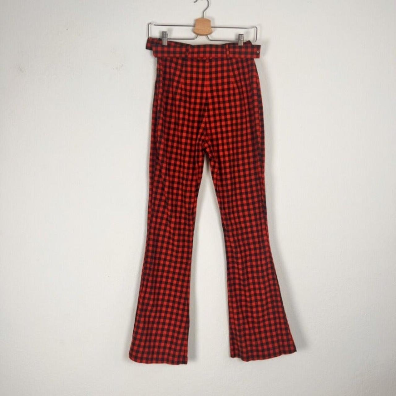 Milk It Women's Red and Black Trousers (2)