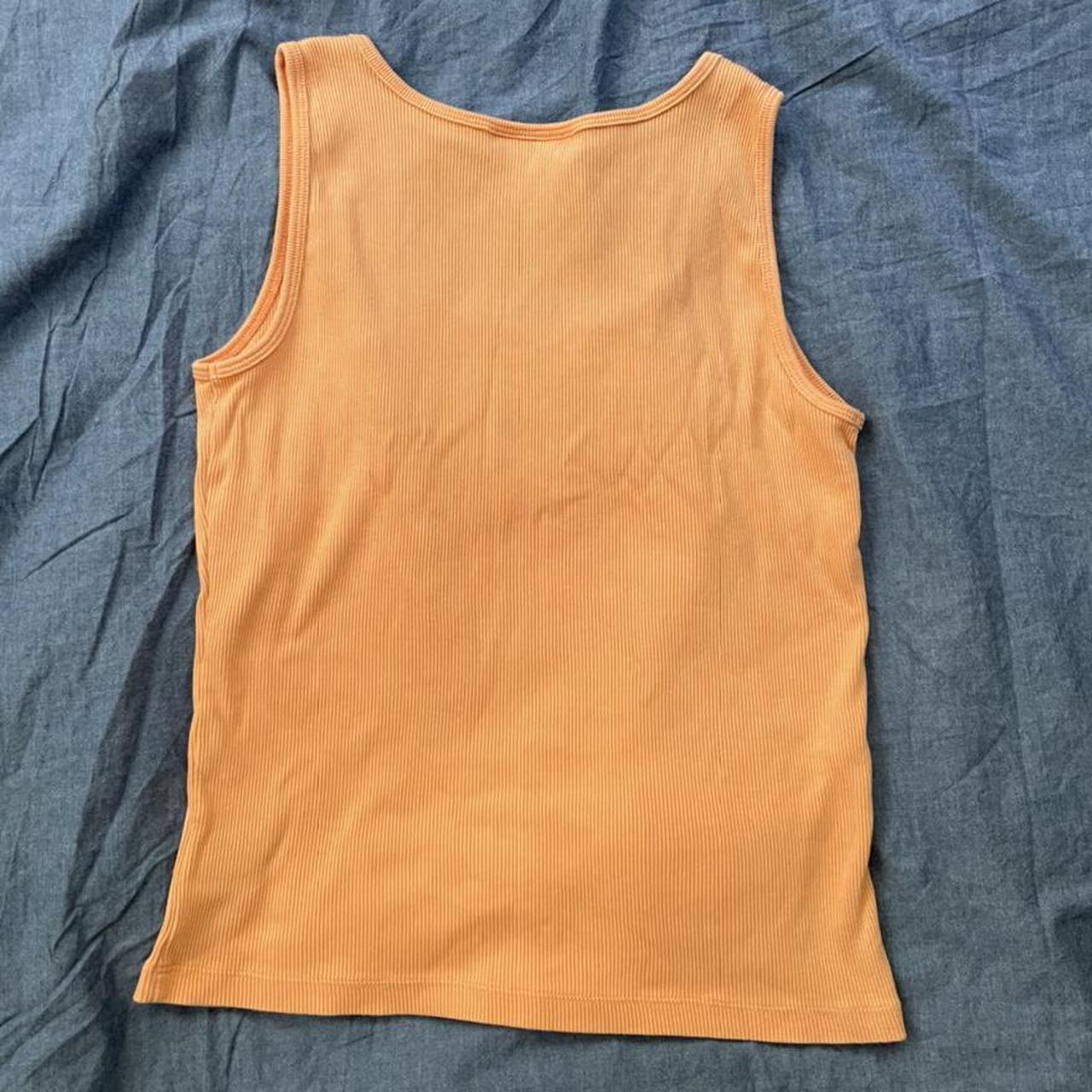 Ralph Lauren Women's Orange Vest | Depop