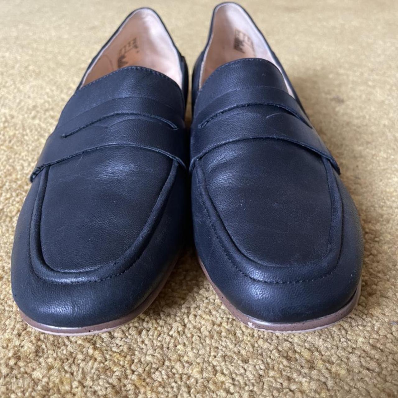 Clarks Genuine Navy Leather Loafers. So comfy and... - Depop