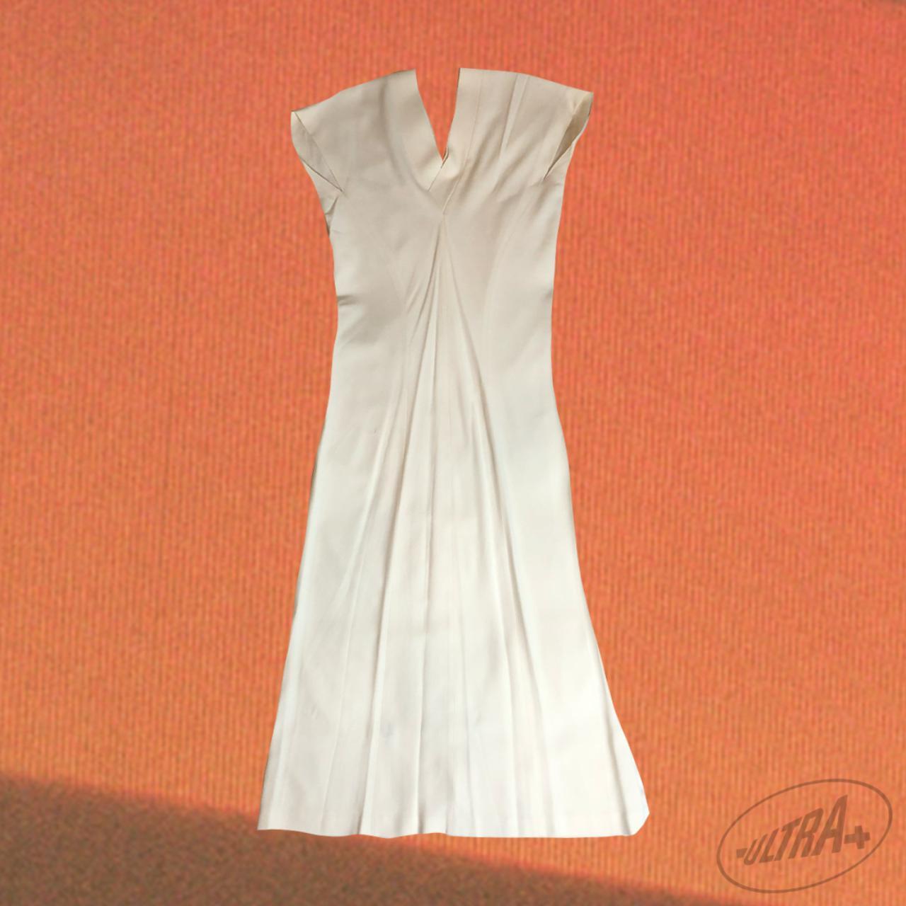 Helmut Lang Women's Cream Dress (4)