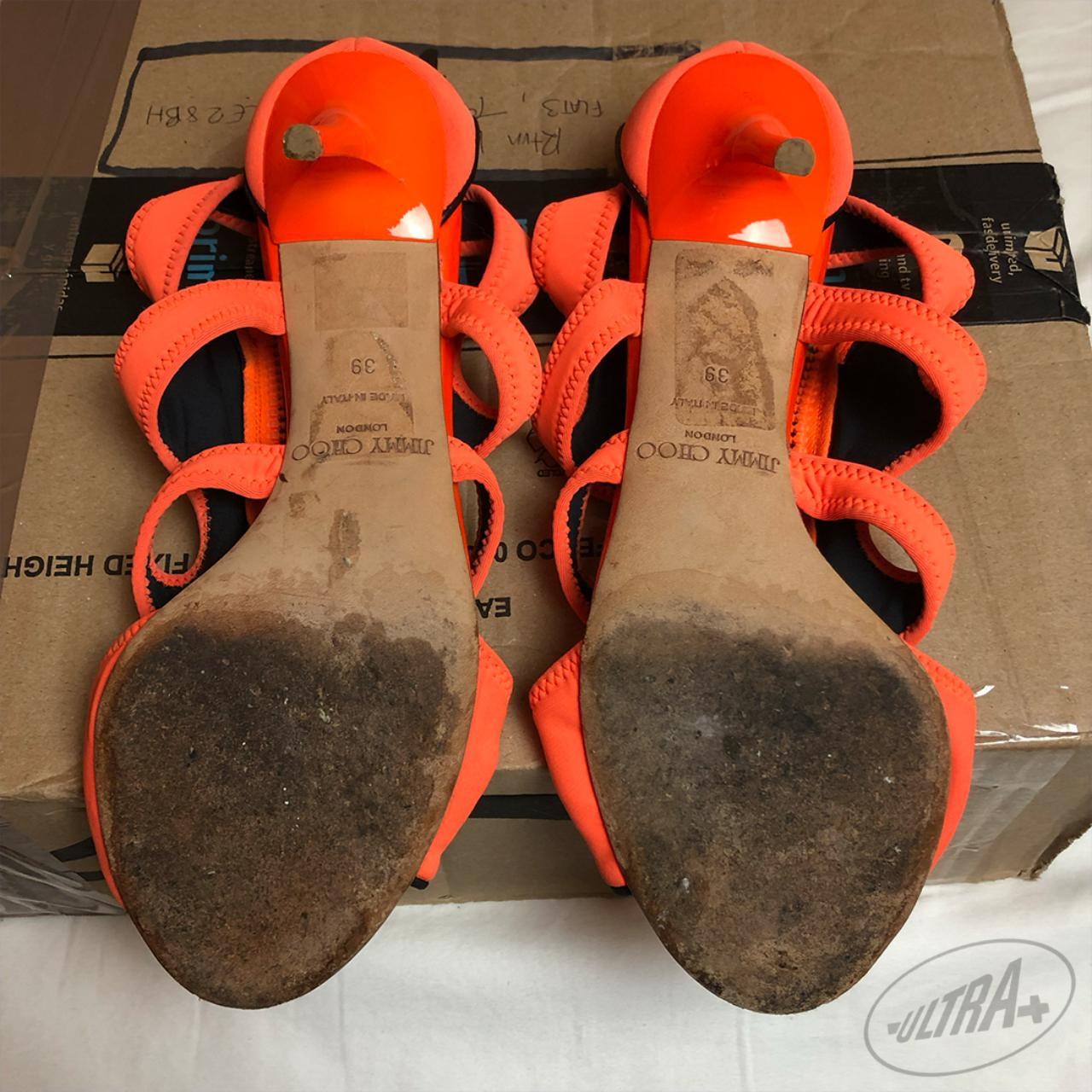 Jimmy Choo Women's Orange Courts (3)