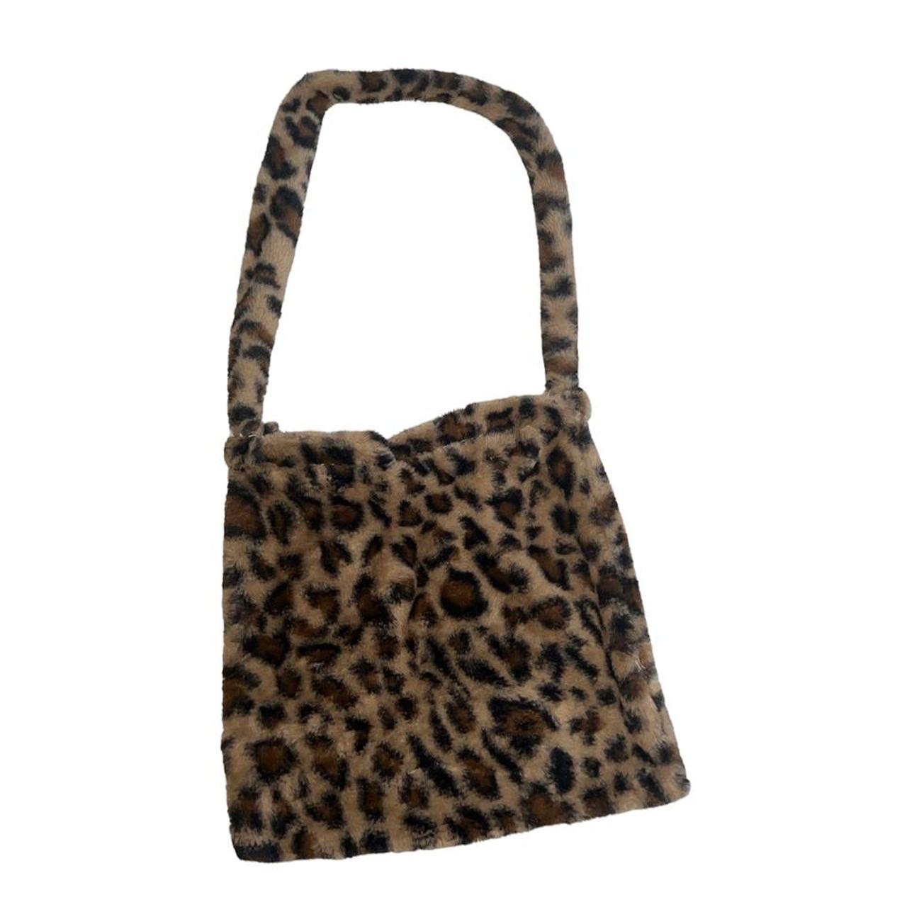 fluffy tote bag depop