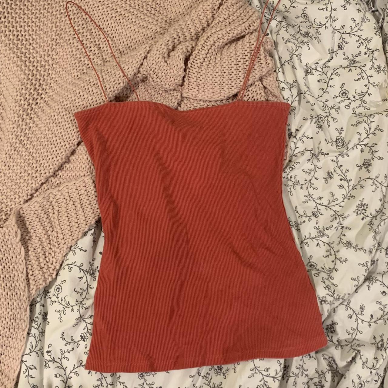 Urban Outfitters coral tube top. The straps are very... Depop