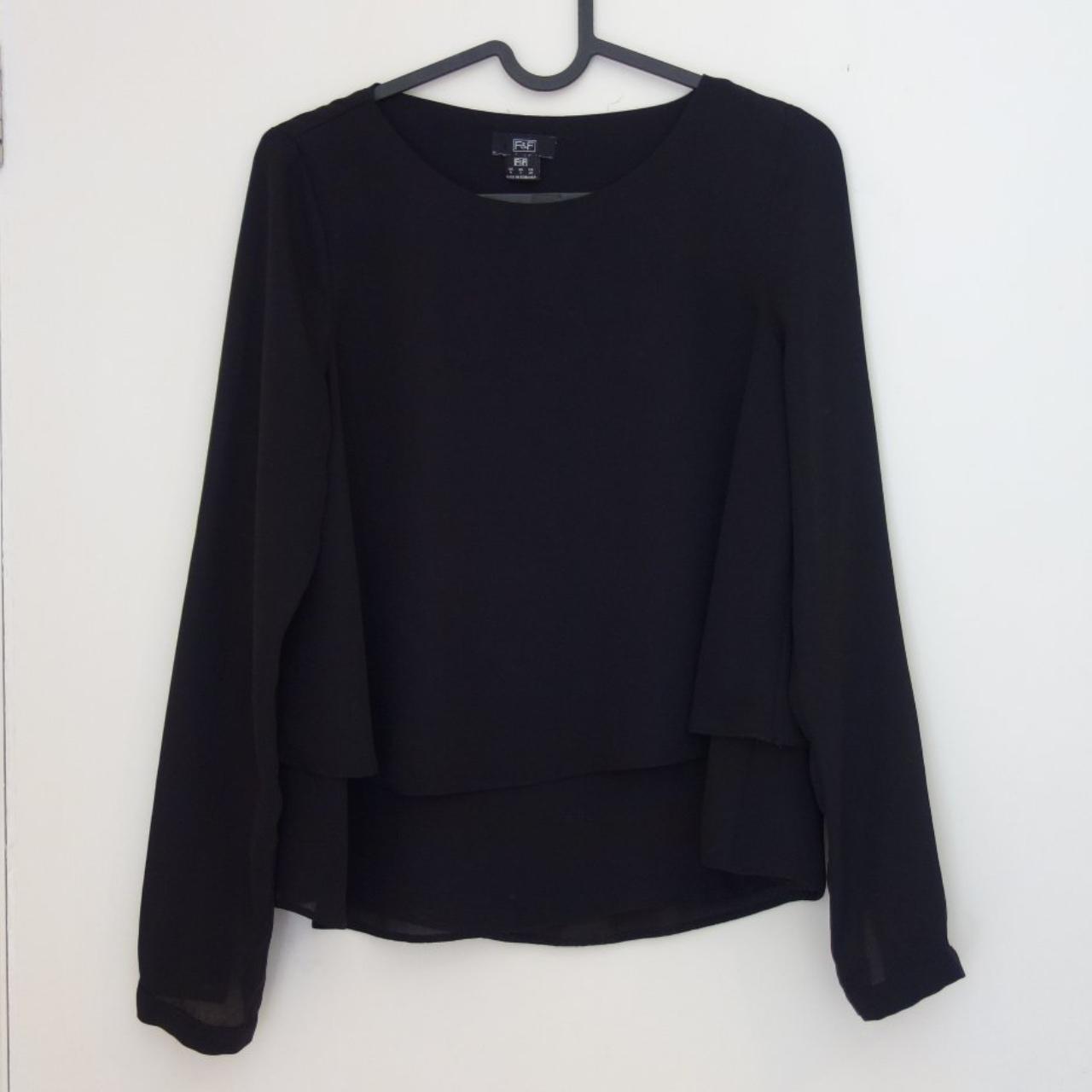 F&F Women's Black Blouse | Depop