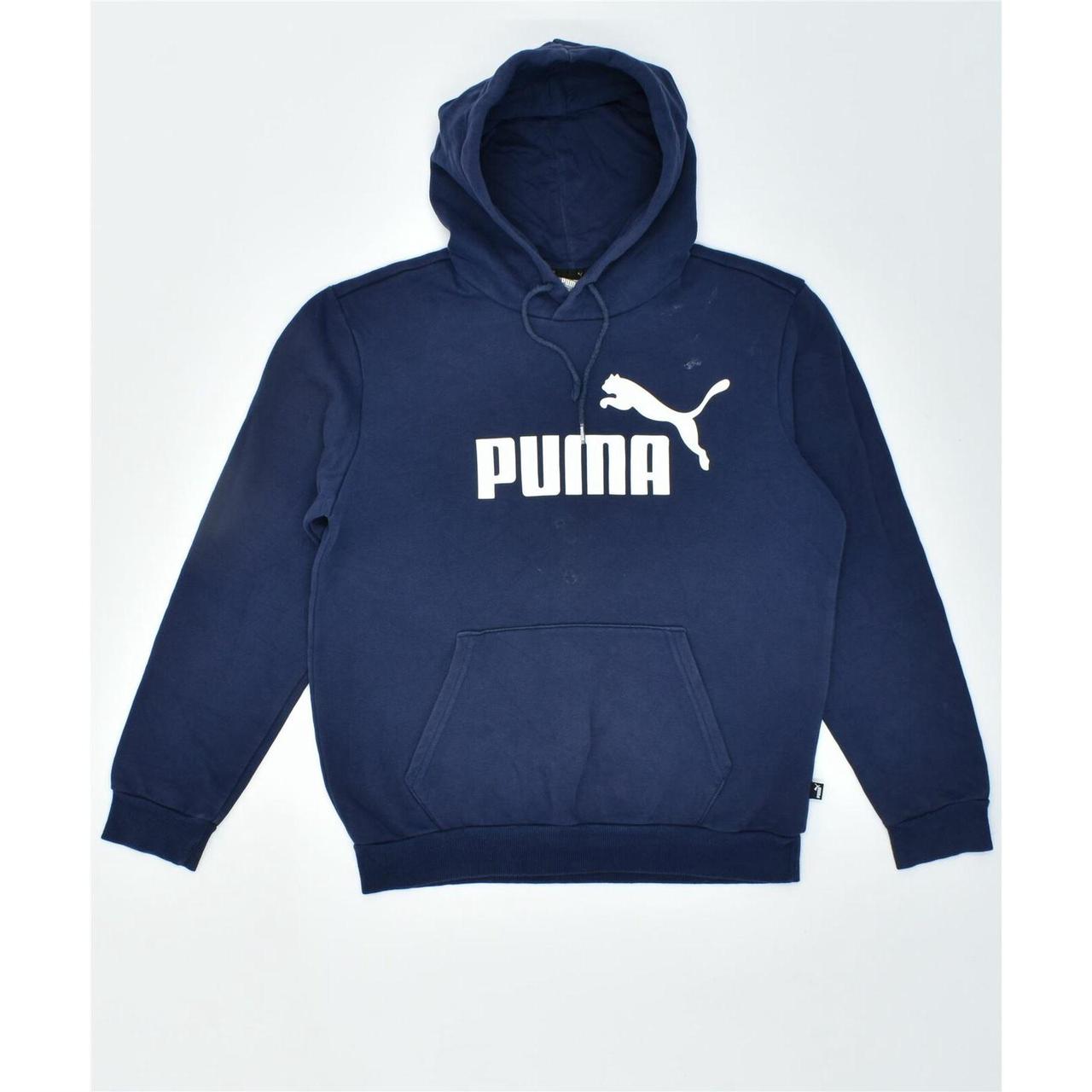 navy blue puma jumper