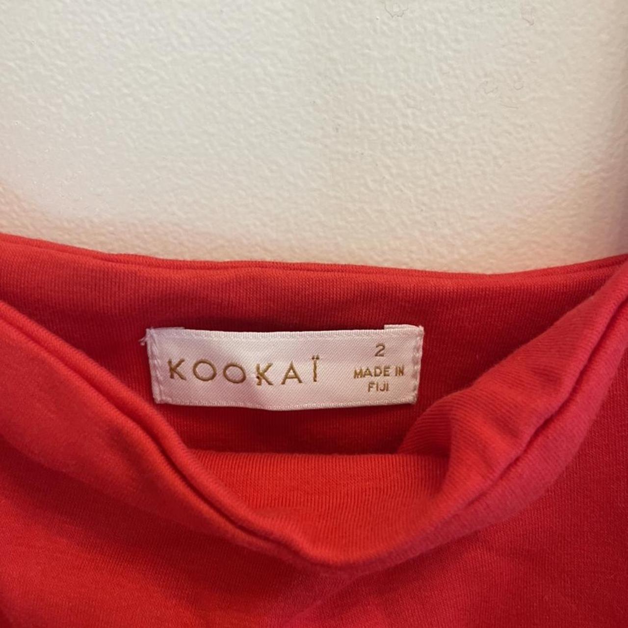 KOOKAI Crop Top. Red. Size 2, best fit 10 NWOT. - Depop