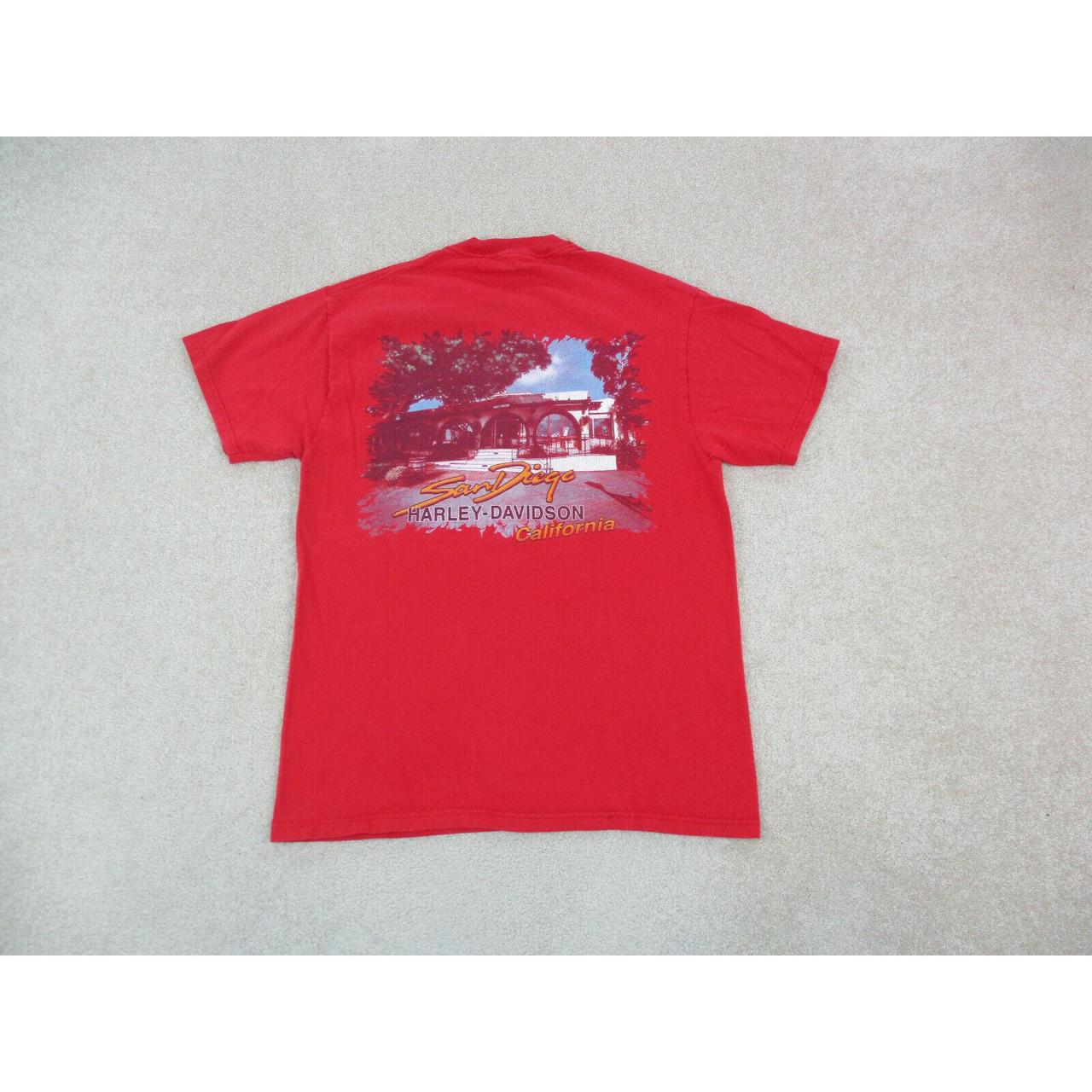 red harley davidson shirt