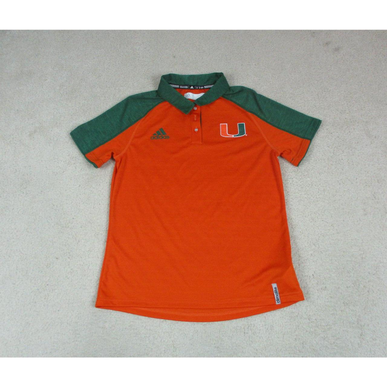 adidas miami hurricanes polo