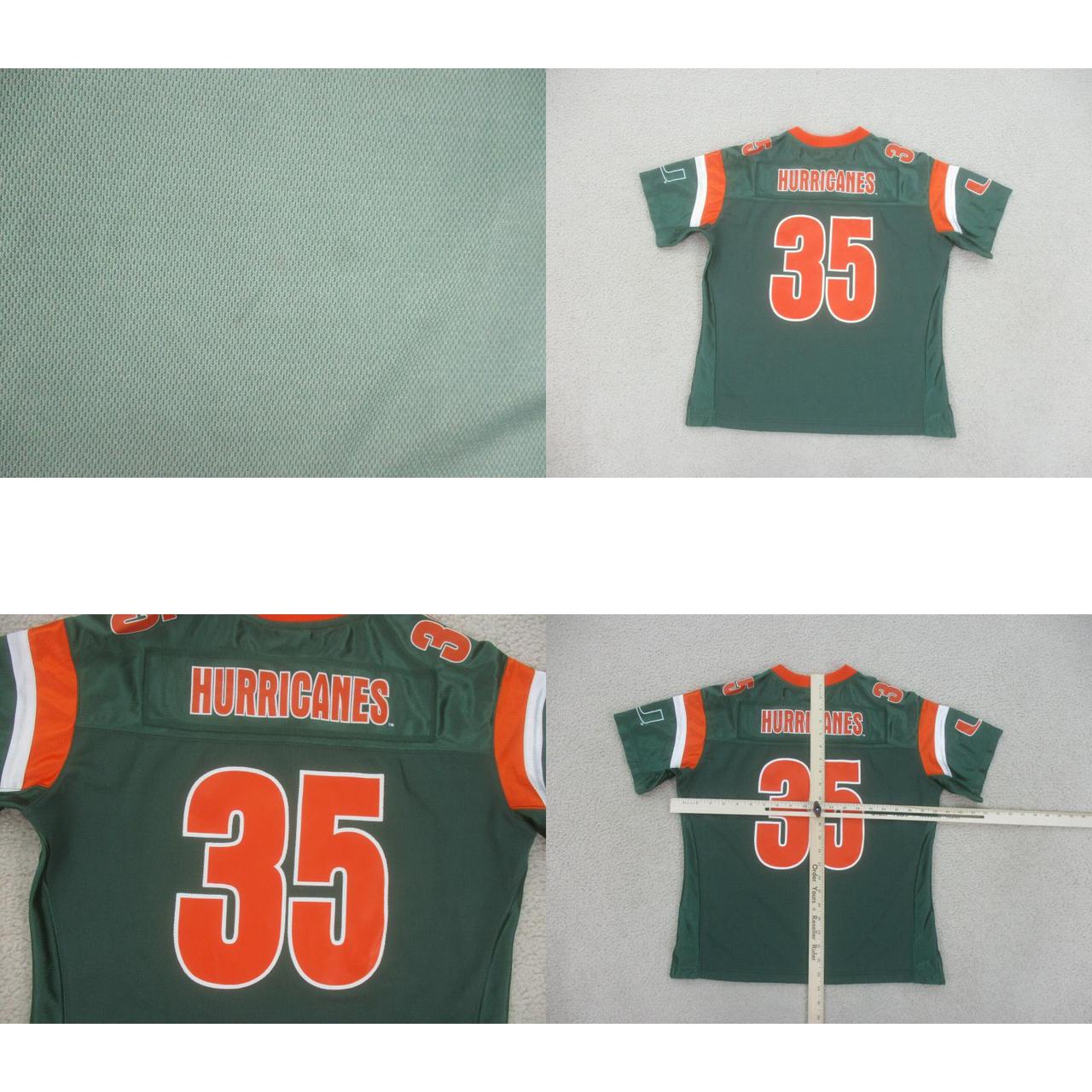 VINTAGE Miami Hurricanes Football Jersey Women Small... - Depop