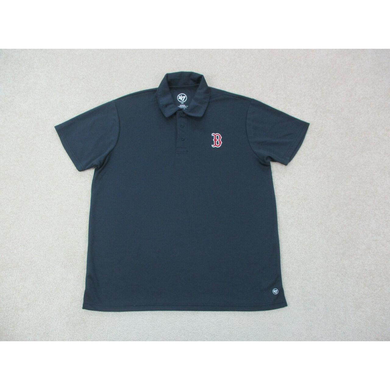 nike red sox polo