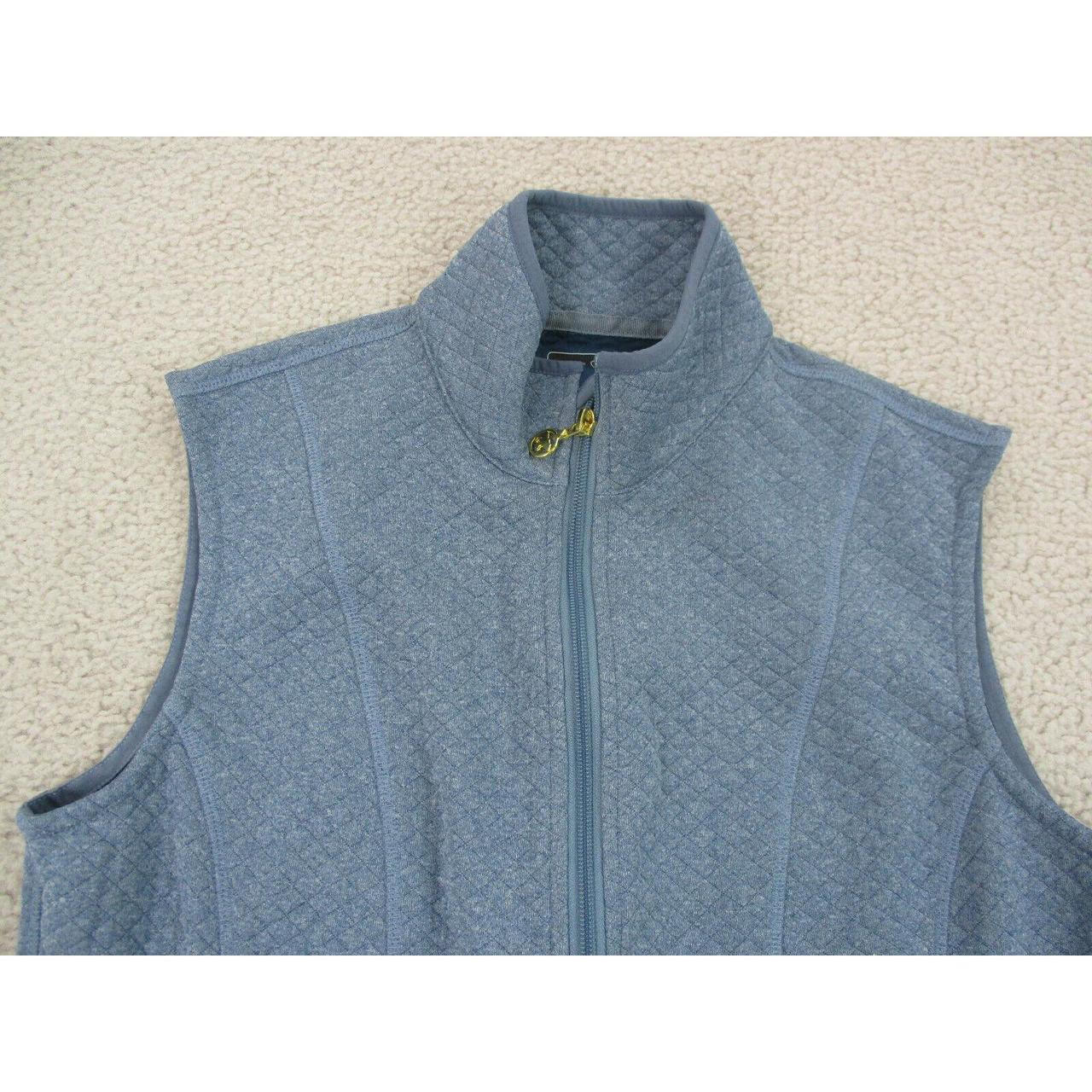 Jack Nicklaus Vest Womens Small Blue Lightweight - Depop