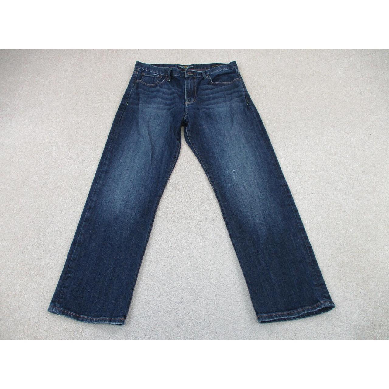 Lucky Jeans Pants Mens 34 Blue Denim Jeans Casual... - Depop