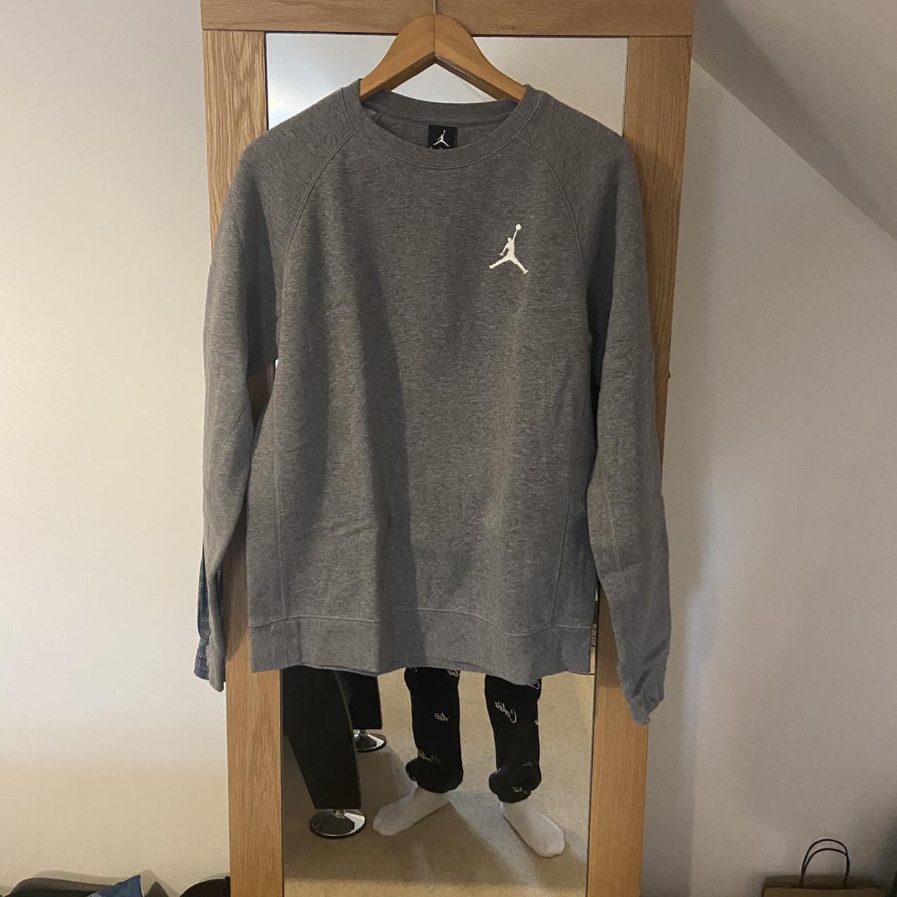 grey jordan jumper