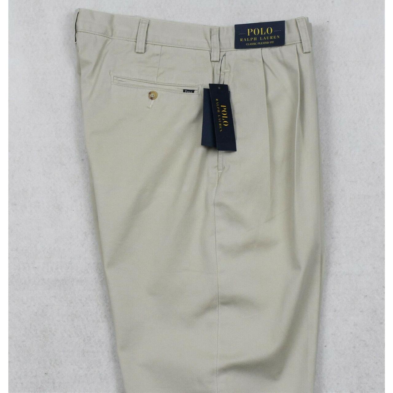 polo classic chino pleated pants