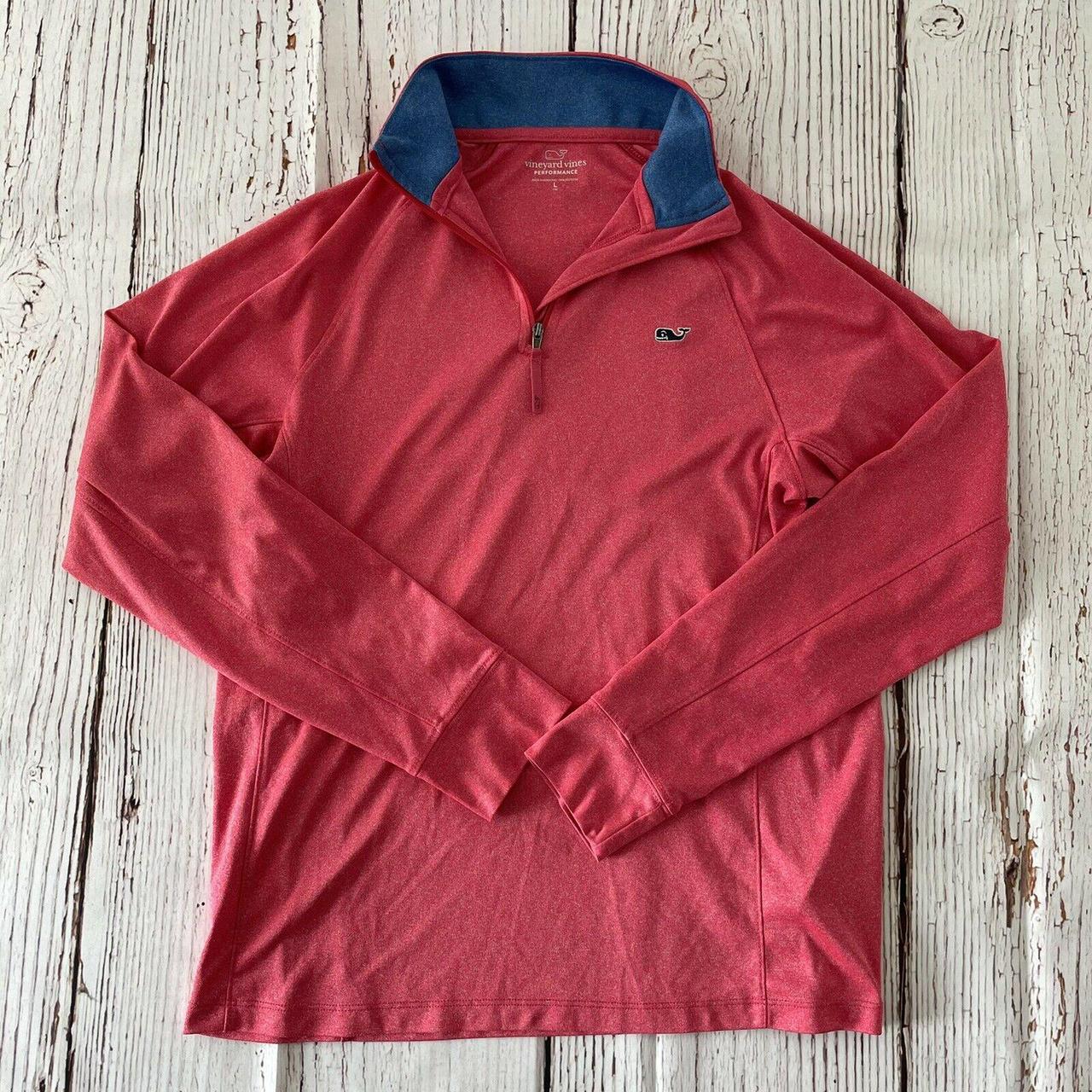 vineyard vines performance quarter zip