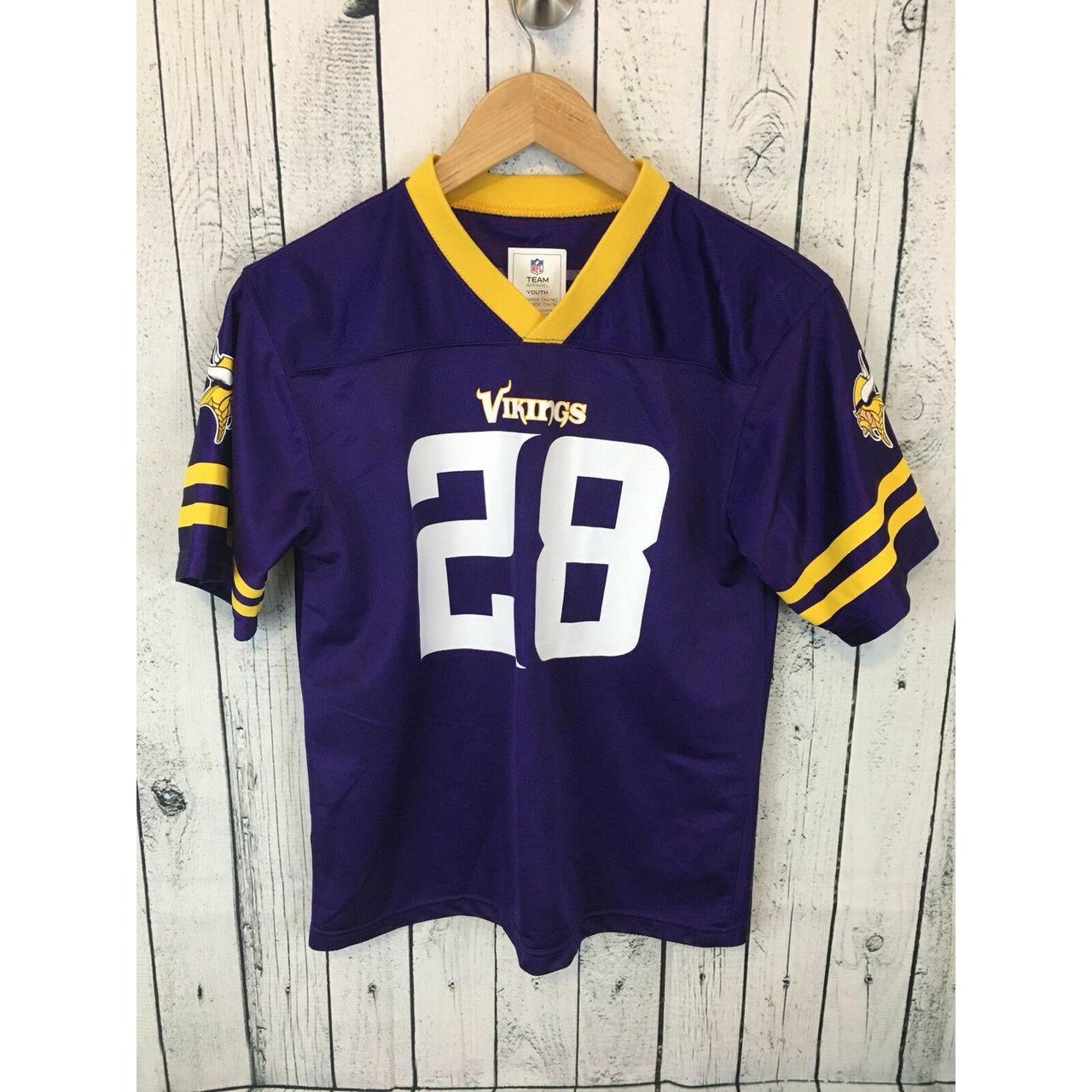 Minnesota Vikings Adrian Peterson #28 Youth Purple NFL Jersey