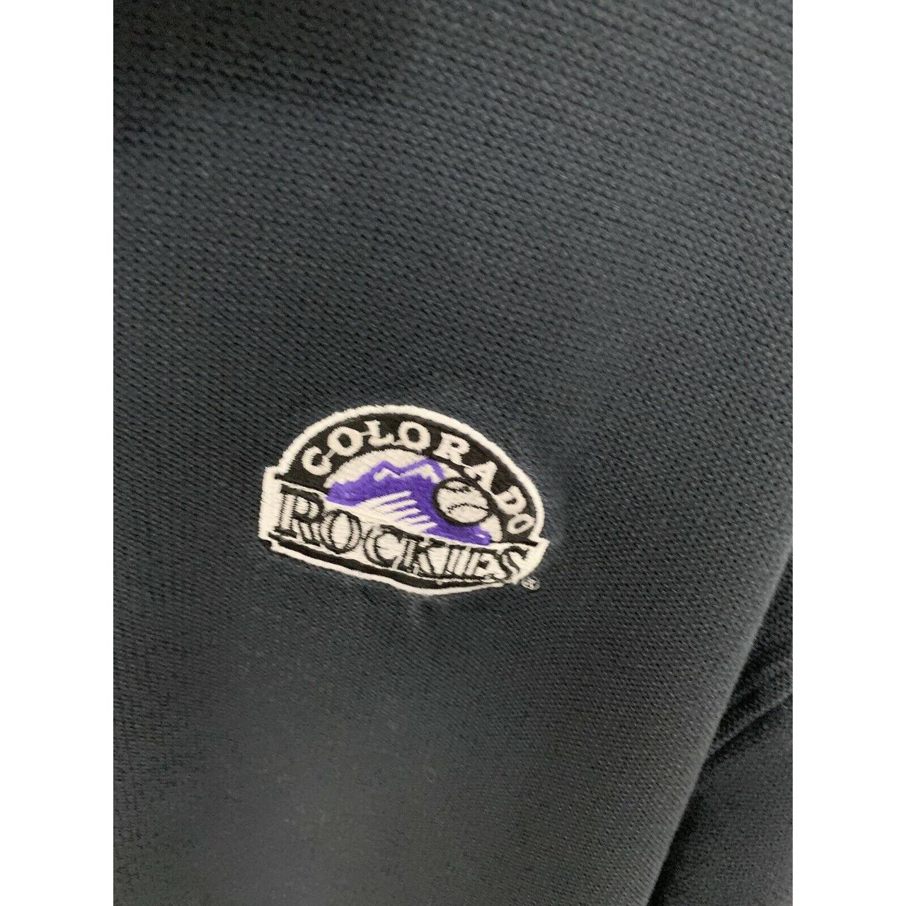 Colorado Rockies Polo Shirt Large $25 + Depop - Depop