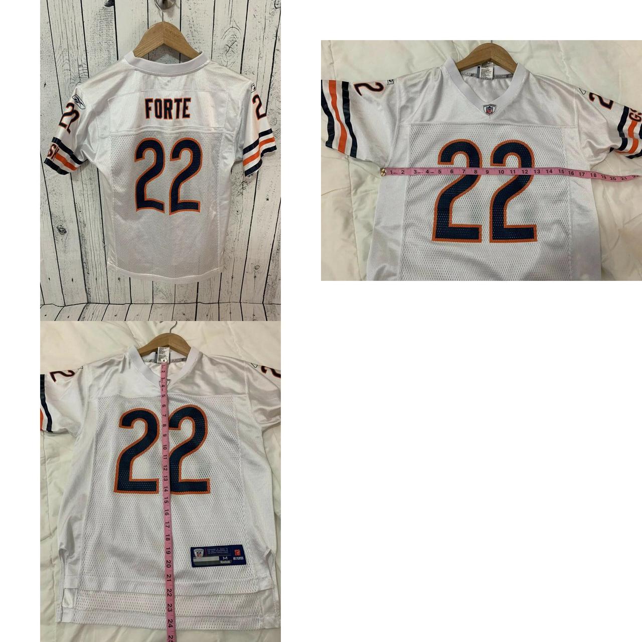 CHICAGO BEARS MATT FORTE #22 Youth Jersey white Size Medium 10-12 E3