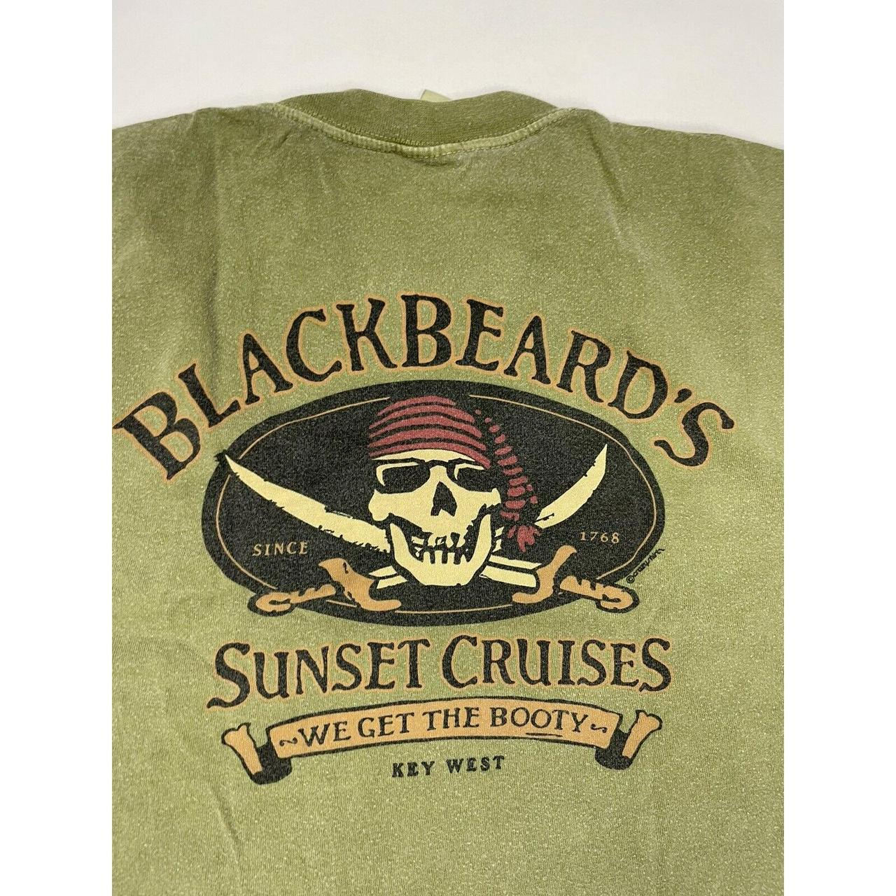 VINTAGE Crazy Shirts Blackbeard's Sunset Cruises... - Depop