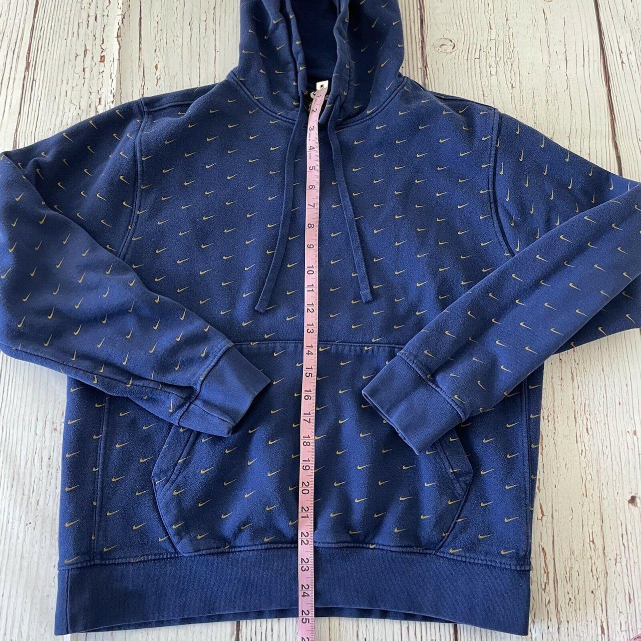nike sweatshirt with checks all over